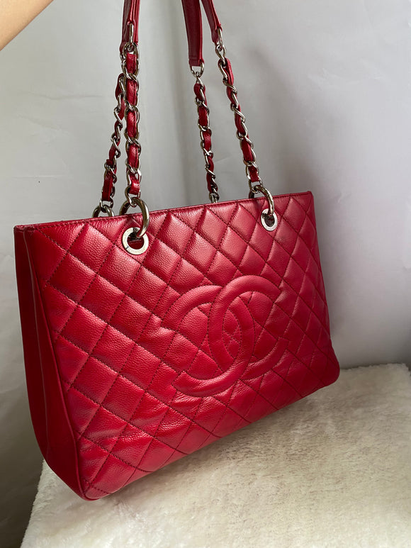 Chanel GST Grand Shopping Tote Beige Leather ref69959  Joli Closet