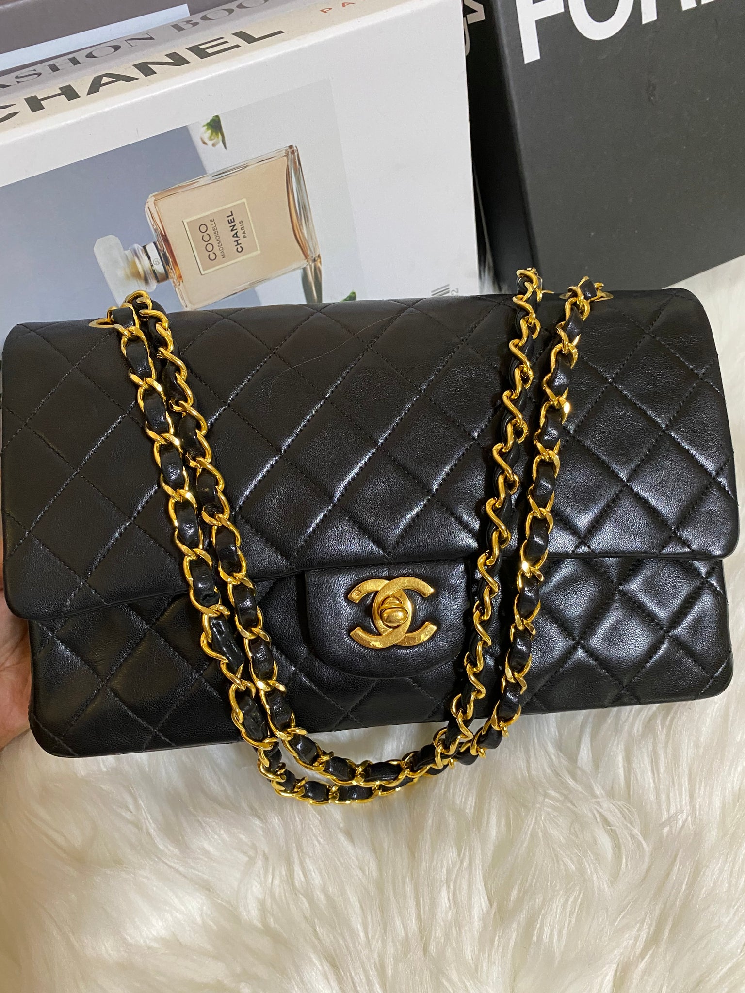 Túi Chanel Classic Caviar Flap Bag Black Rep 1 1  Mikiishop