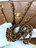 Chanel Tote Caviar, Chocolate Brown, GHW